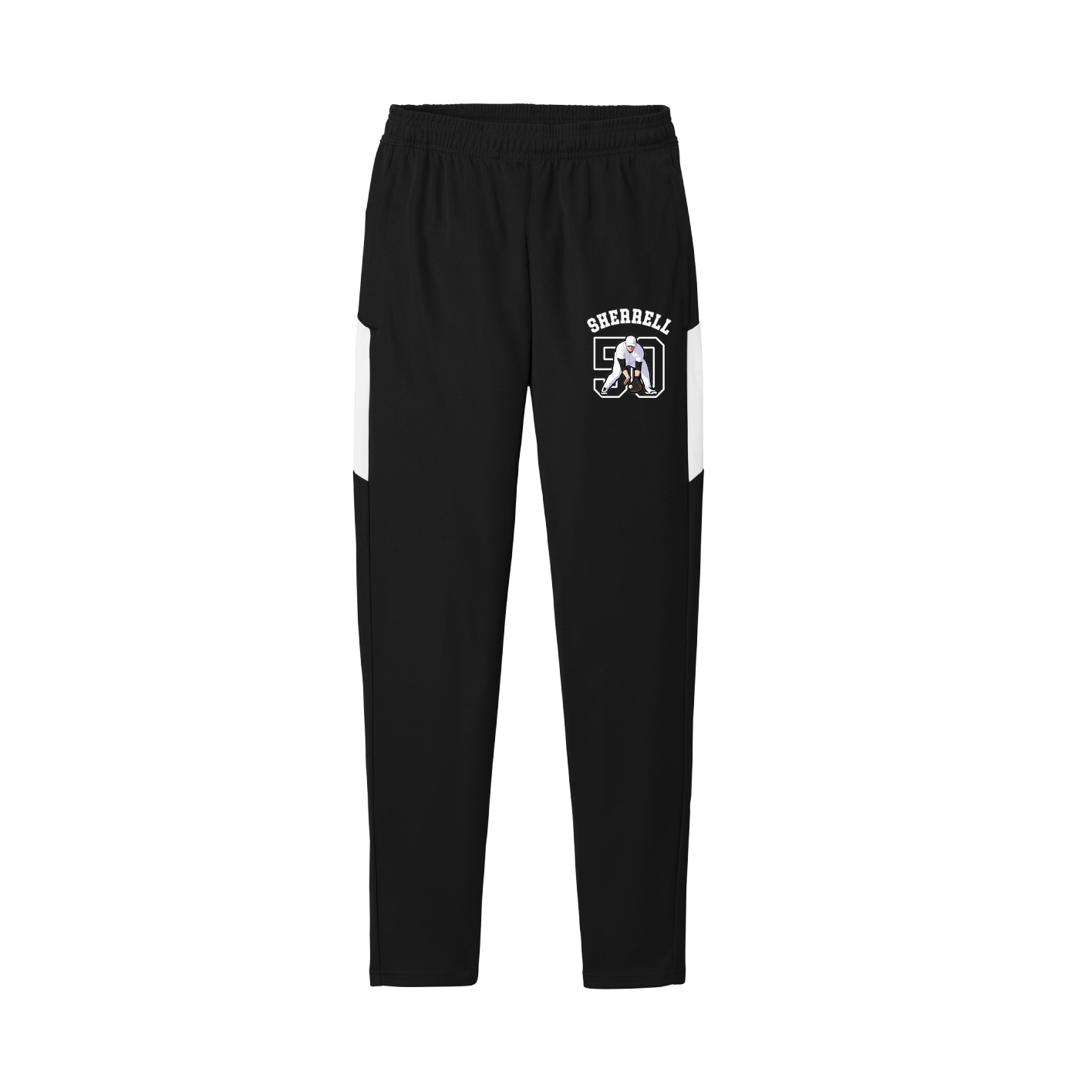 Team Travel Pant — Shirsey Arch in Black/White