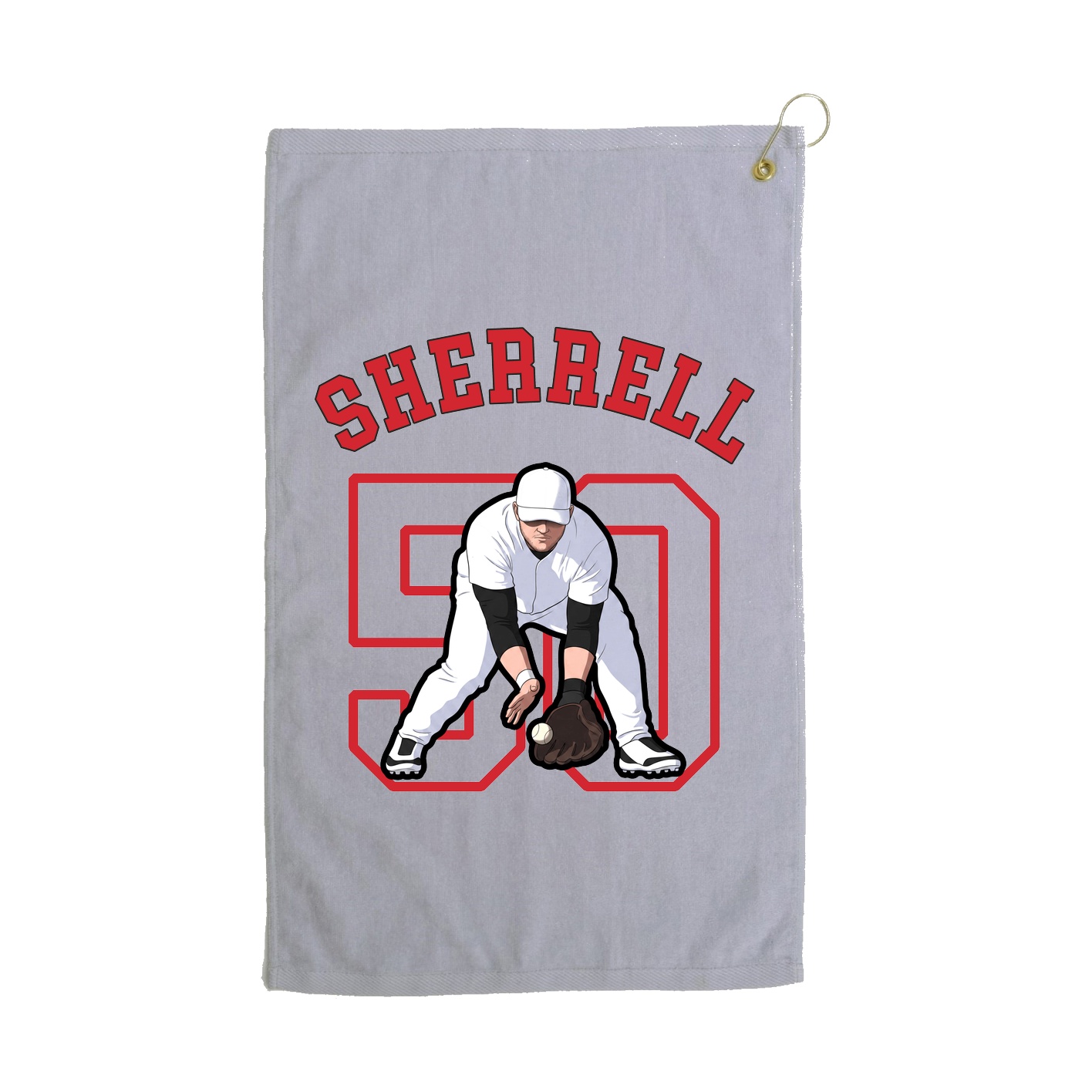 Golf Towel — Shirsey Arch in Grey