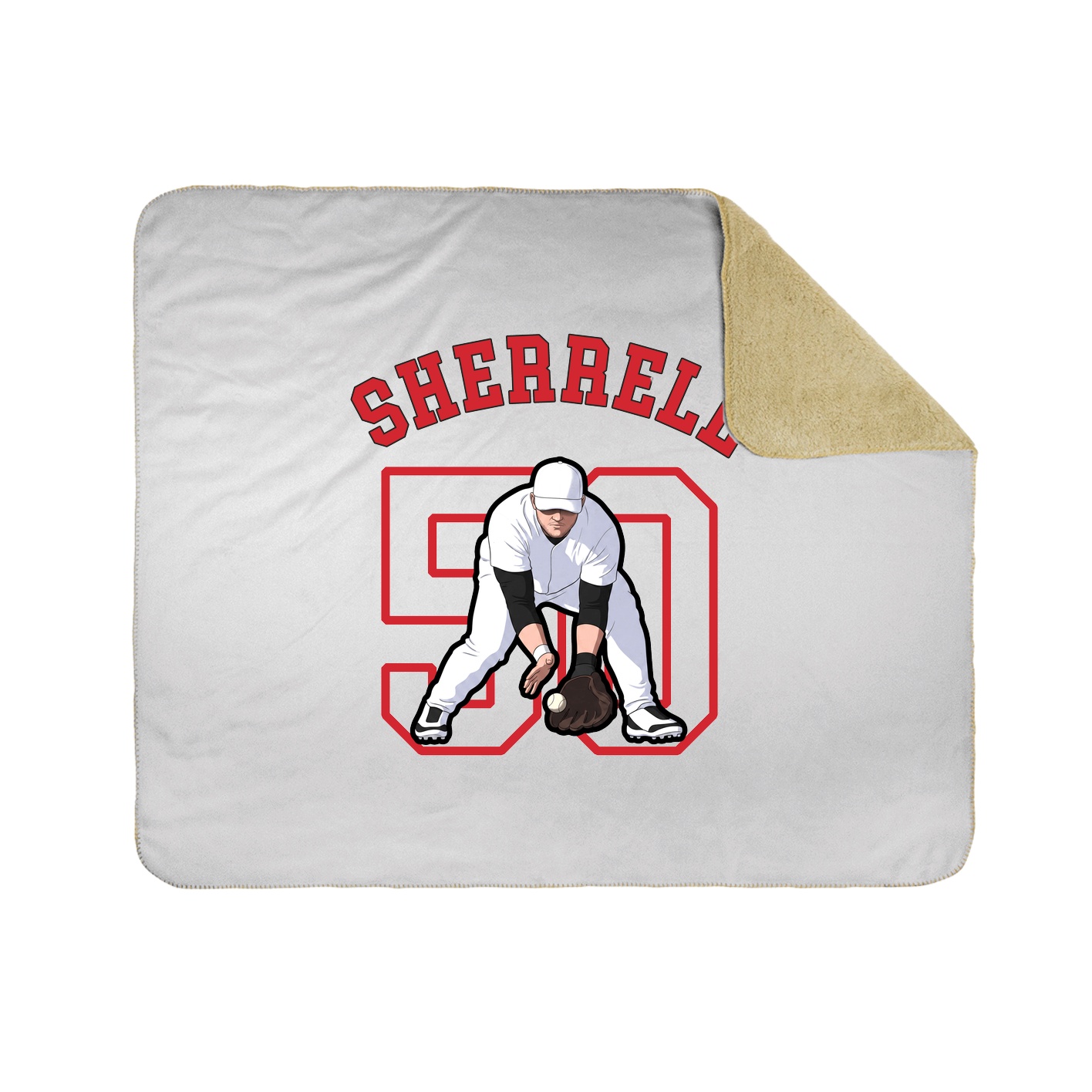 Throw Blanket — Shirsey Arch in White
