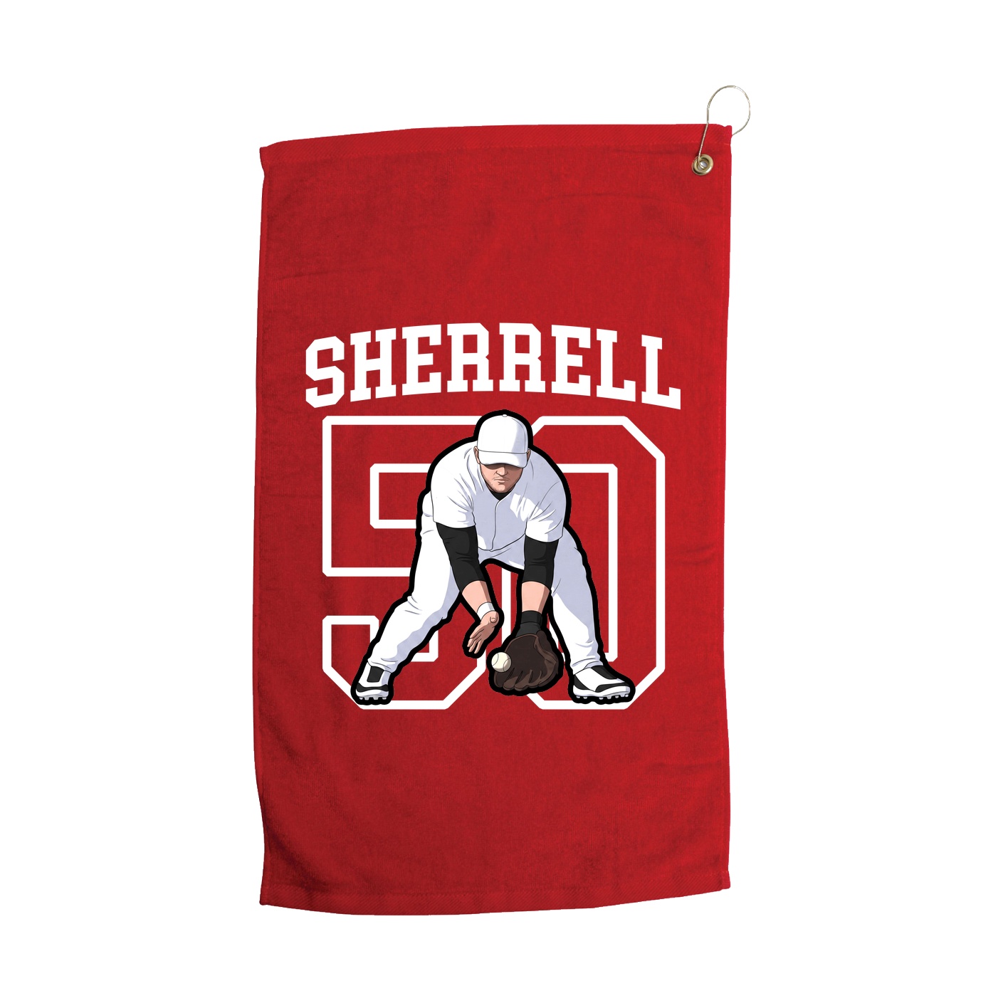 Golf Towel — Shirsey in Red