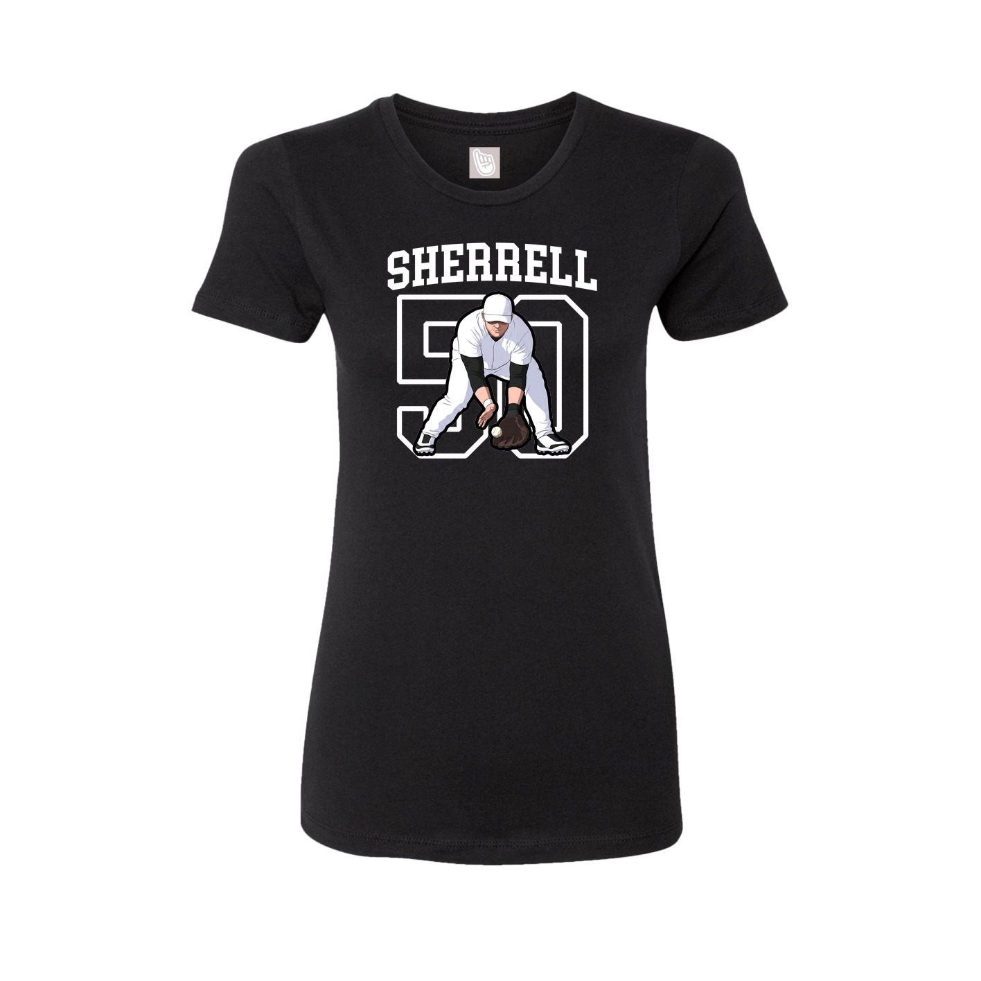 Fitted Women's Tee — Shirsey in Black