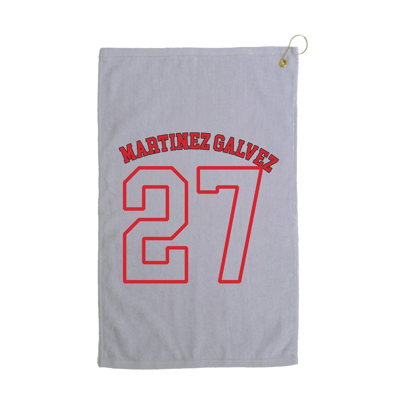 Golf Towel — Shirsey Arch in Grey