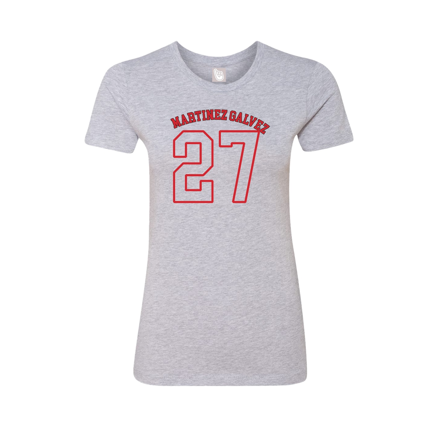Womens Tee — Shirsey Arch in Grey