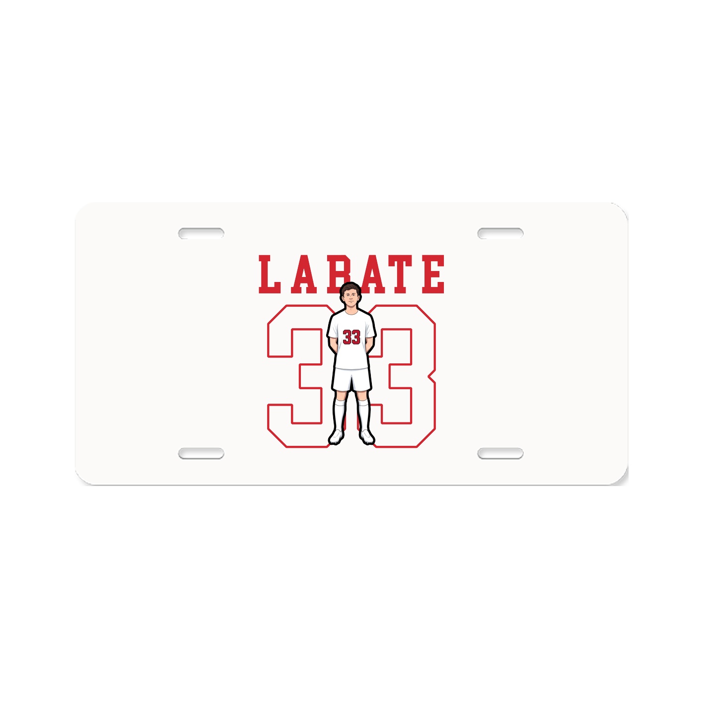 License Plate — Shirsey in Classic