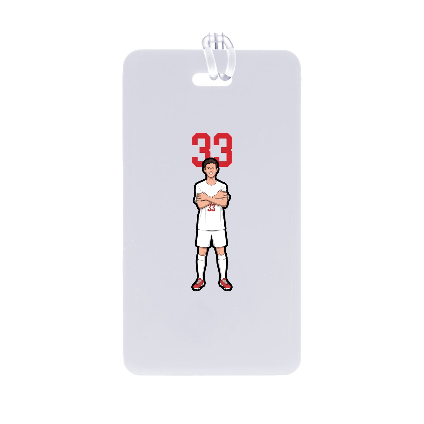 Bag Tag — Number Top in Classic