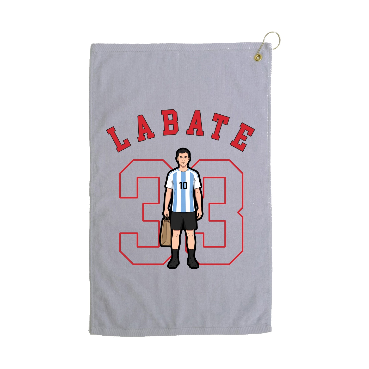 Golf Towel — Shirsey Arch in Grey