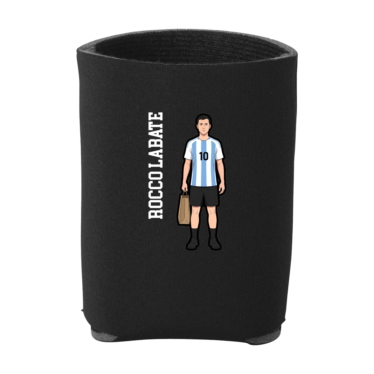 Can Holder — Name Vertical in Black