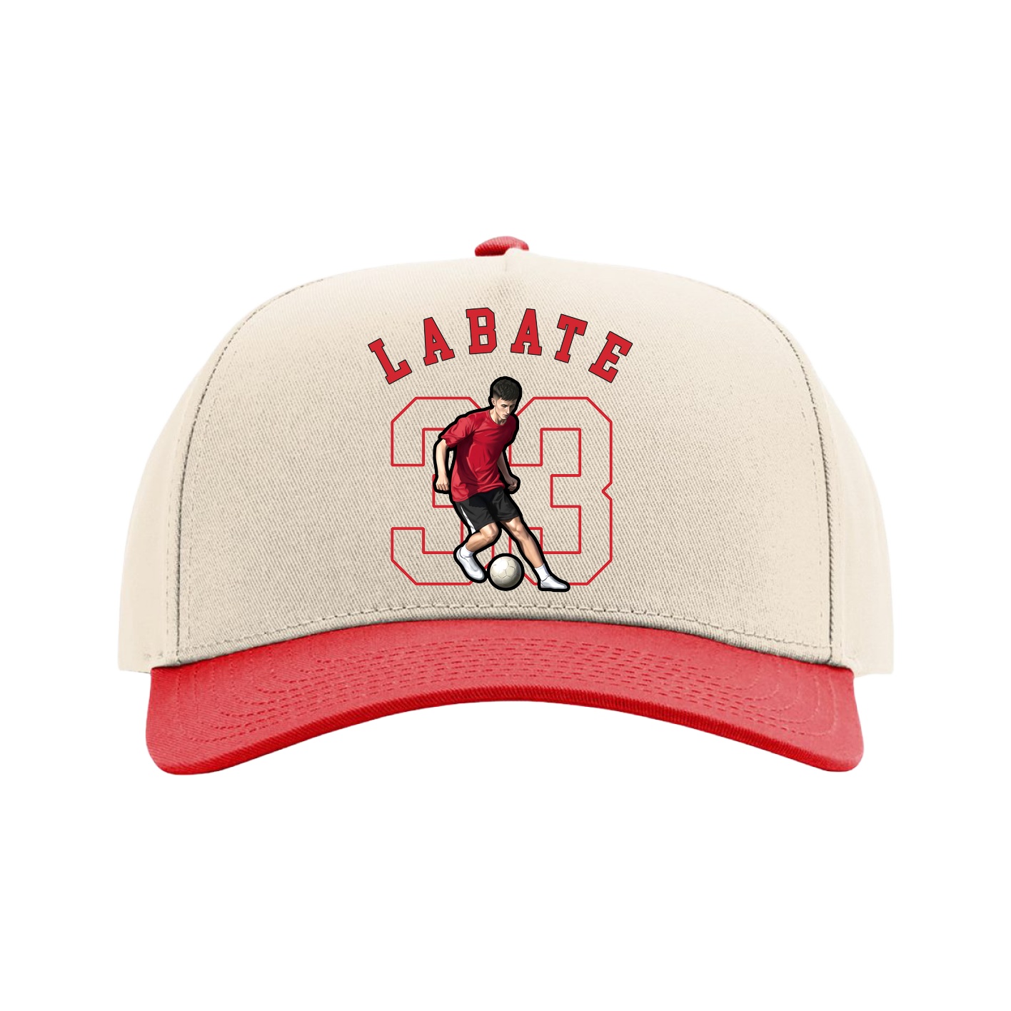 Full Fabric Five-Panel Champ Cap