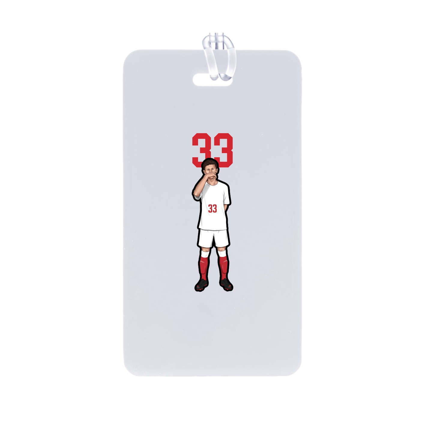 Bag Tag — Number Top in Classic