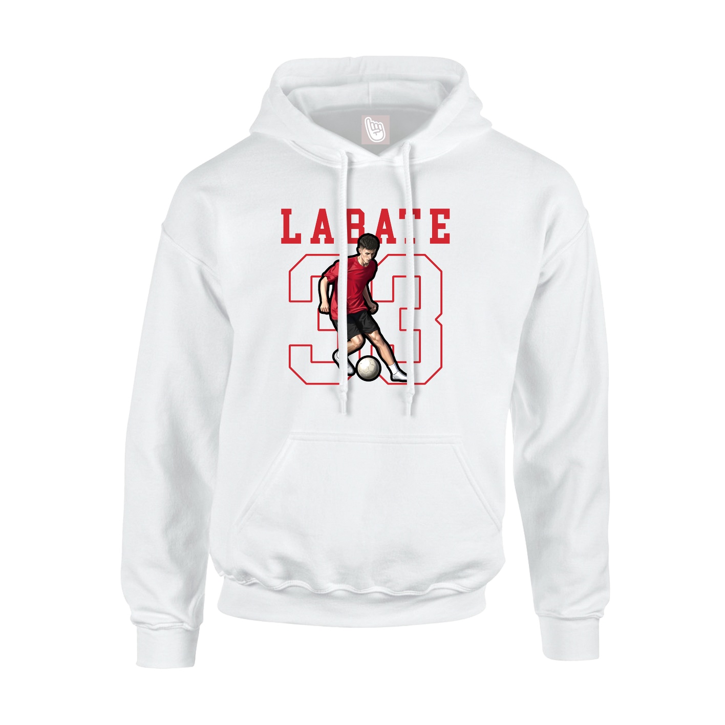 Hoodie — Shirsey in White