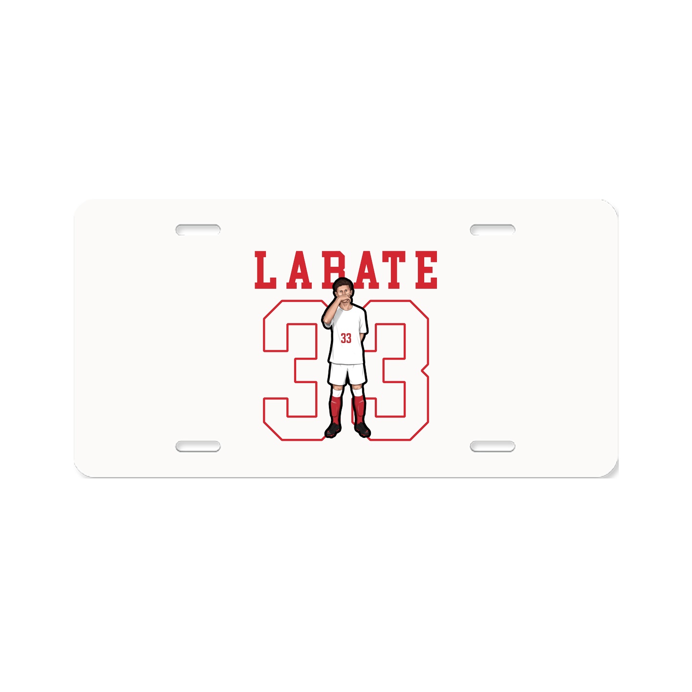 License Plate — Shirsey in Classic
