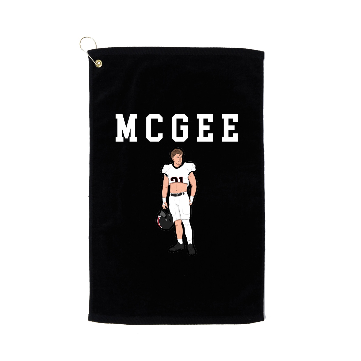 Golf Towel — Shirsey in Black