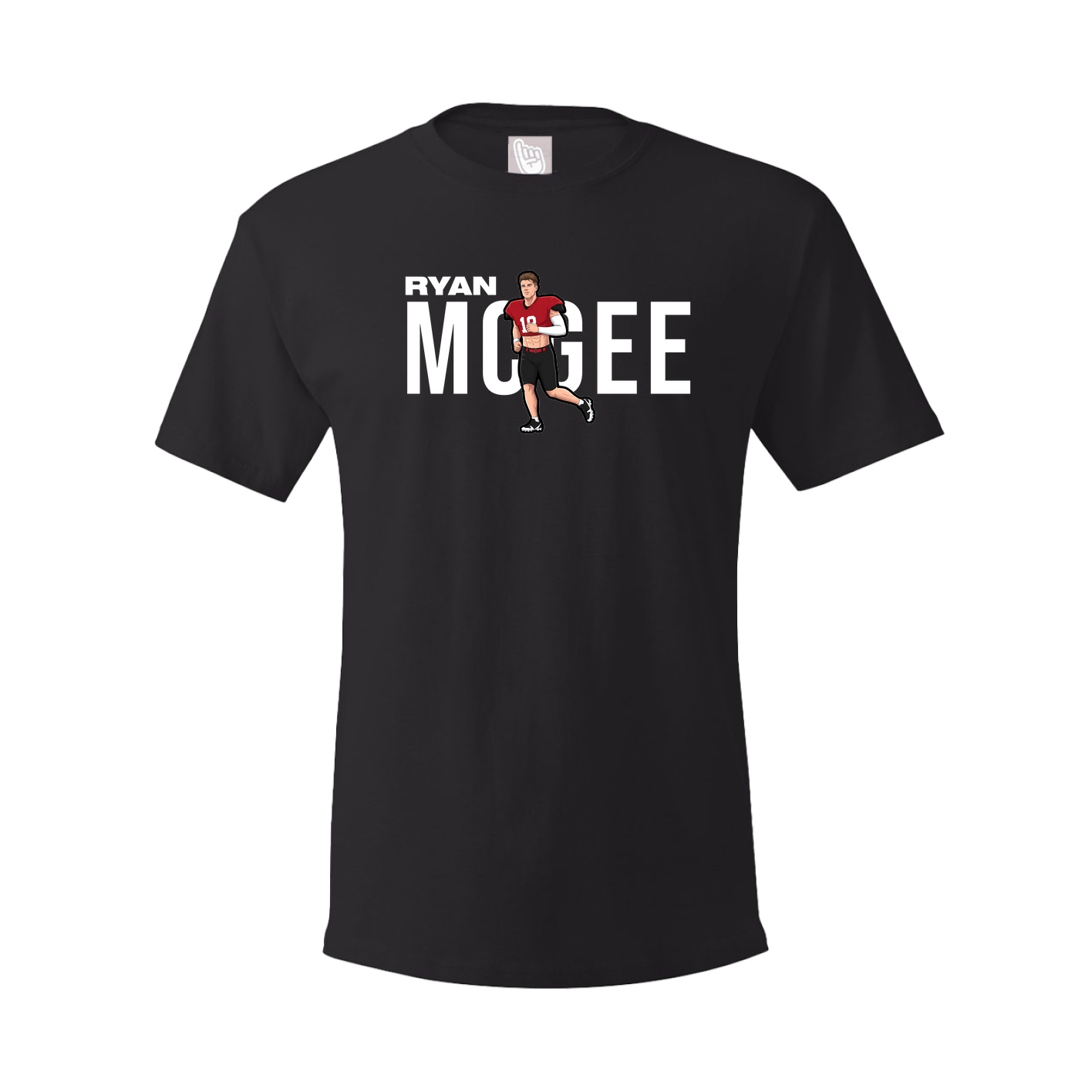 Tee — Player Name in Black