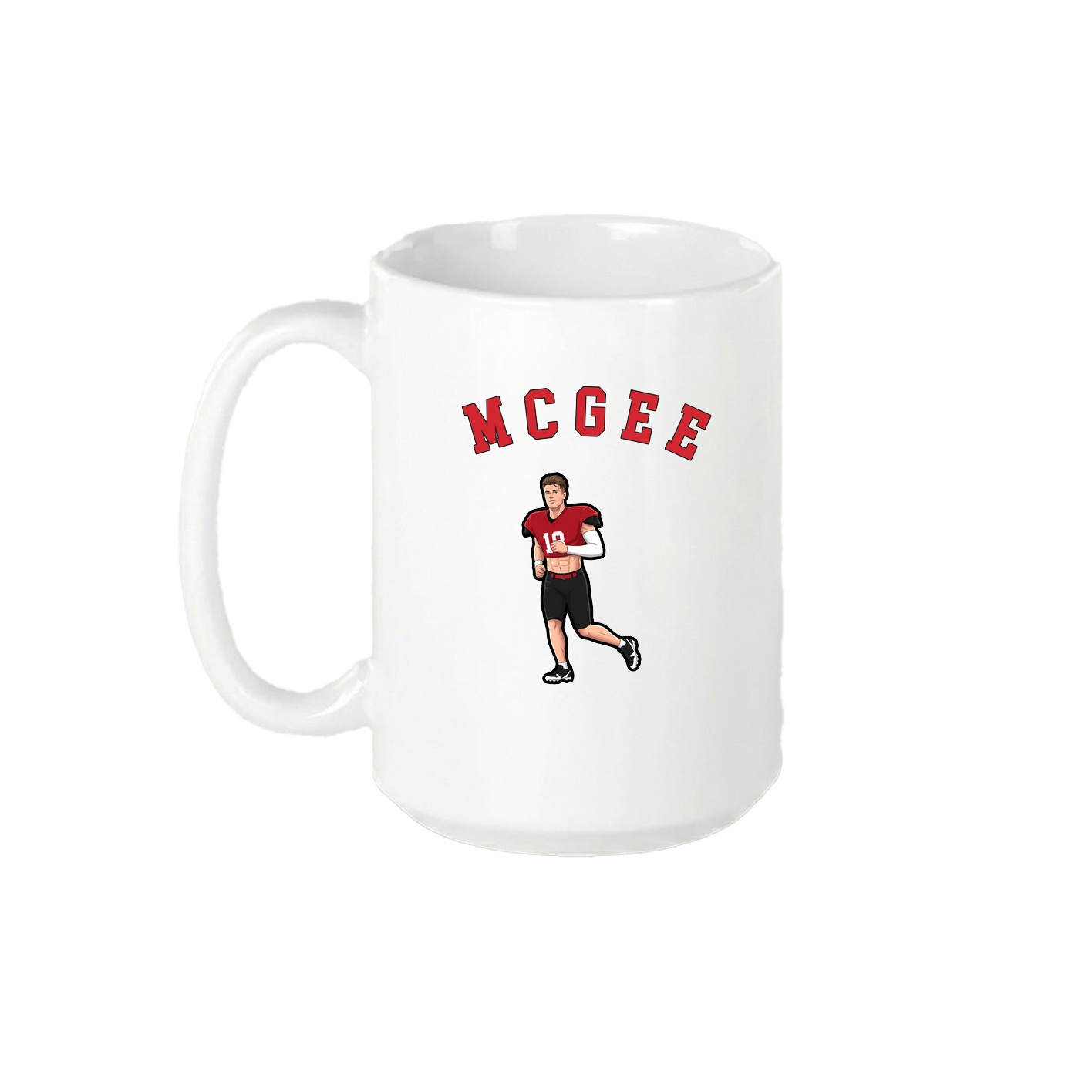 15oz Coffee Mug — Shirsey Arch in White