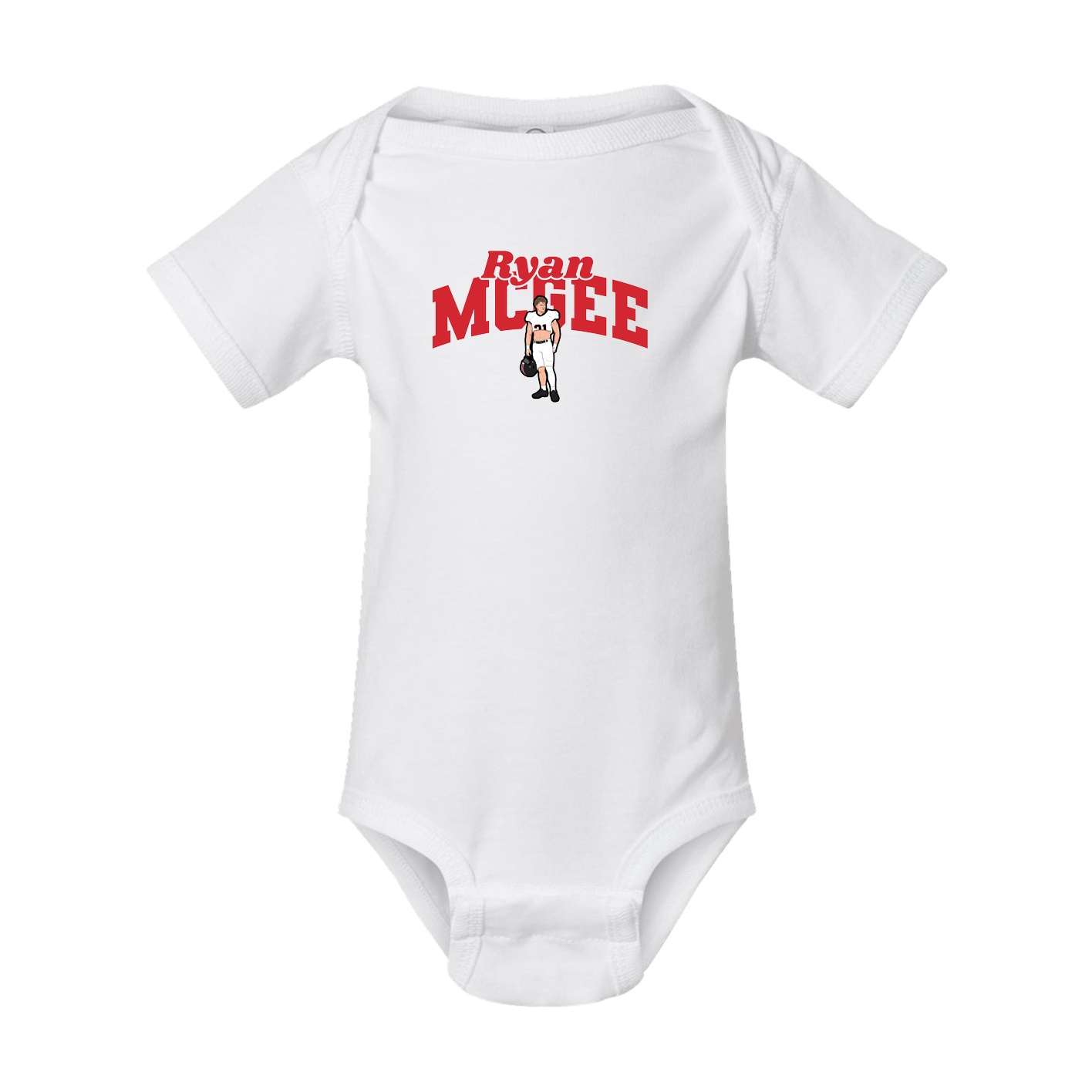 Baby Onesie — Signature Arch in White