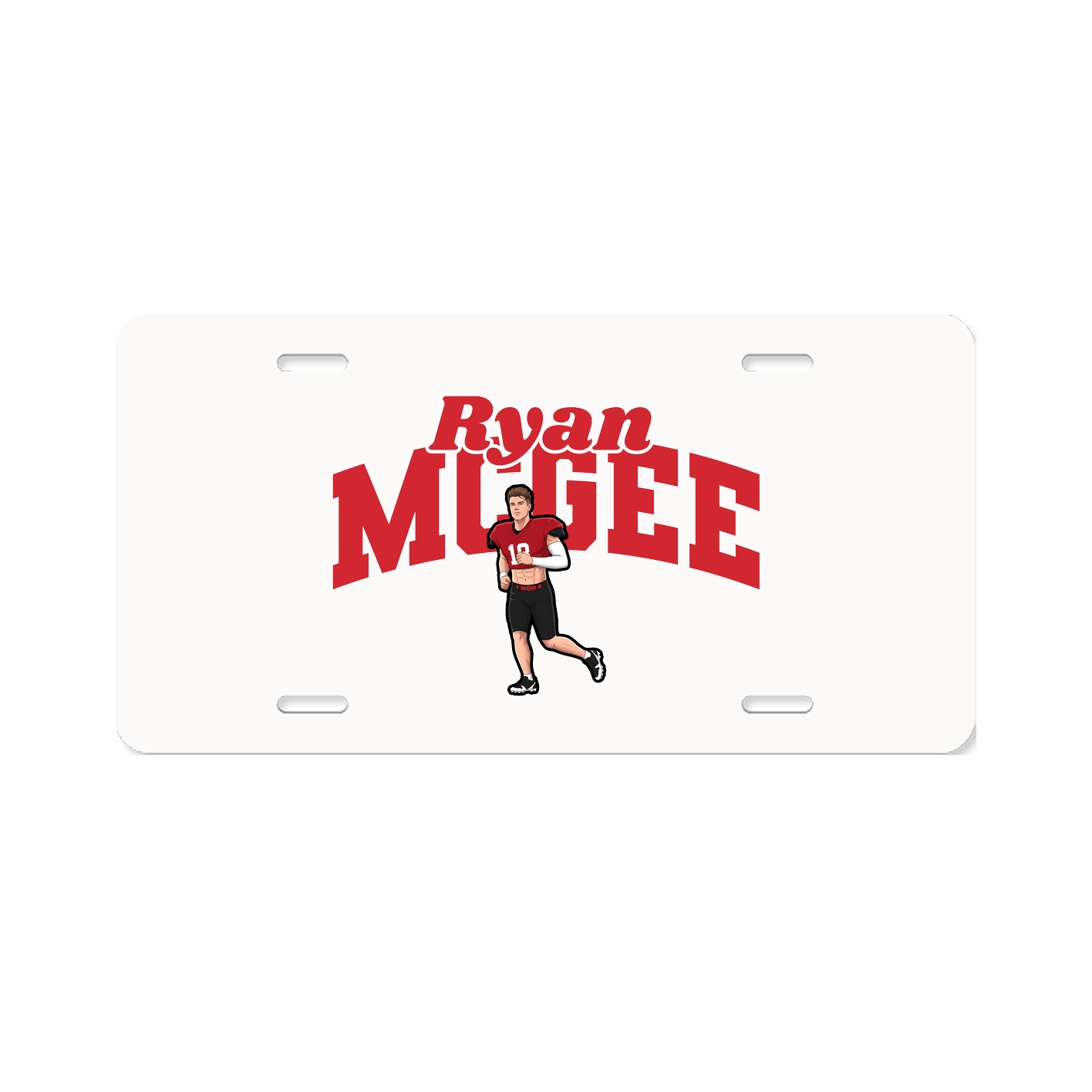 License Plate — Signature Arch in Classic