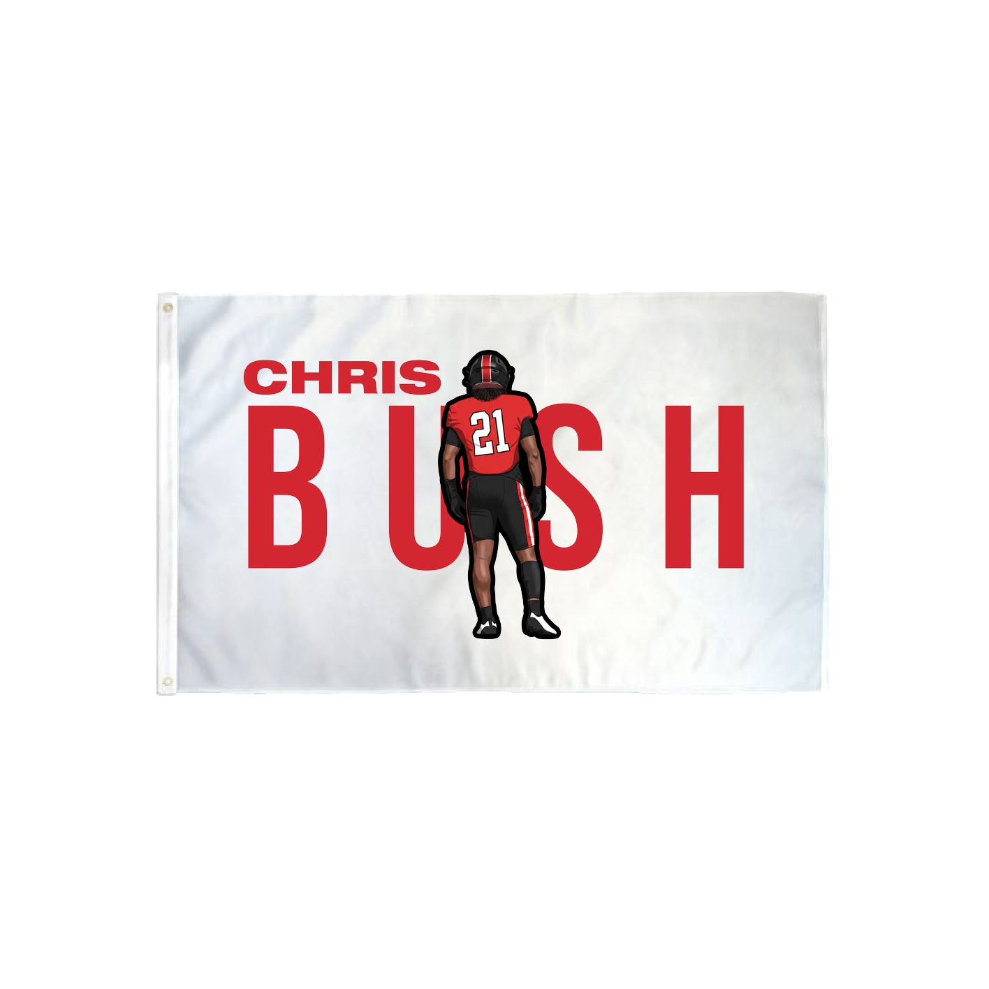 3x5 Flag — Player Name in Classic