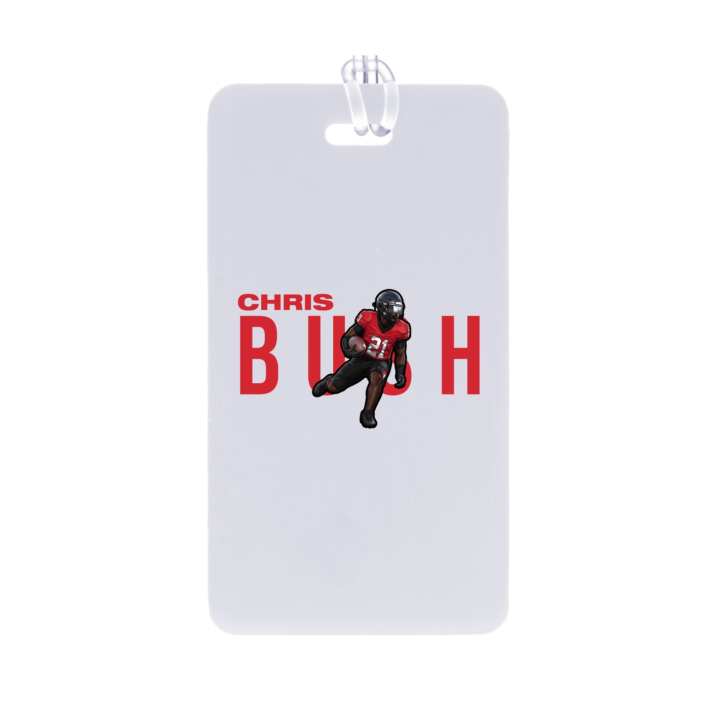 Bag Tag — Player Name in Classic