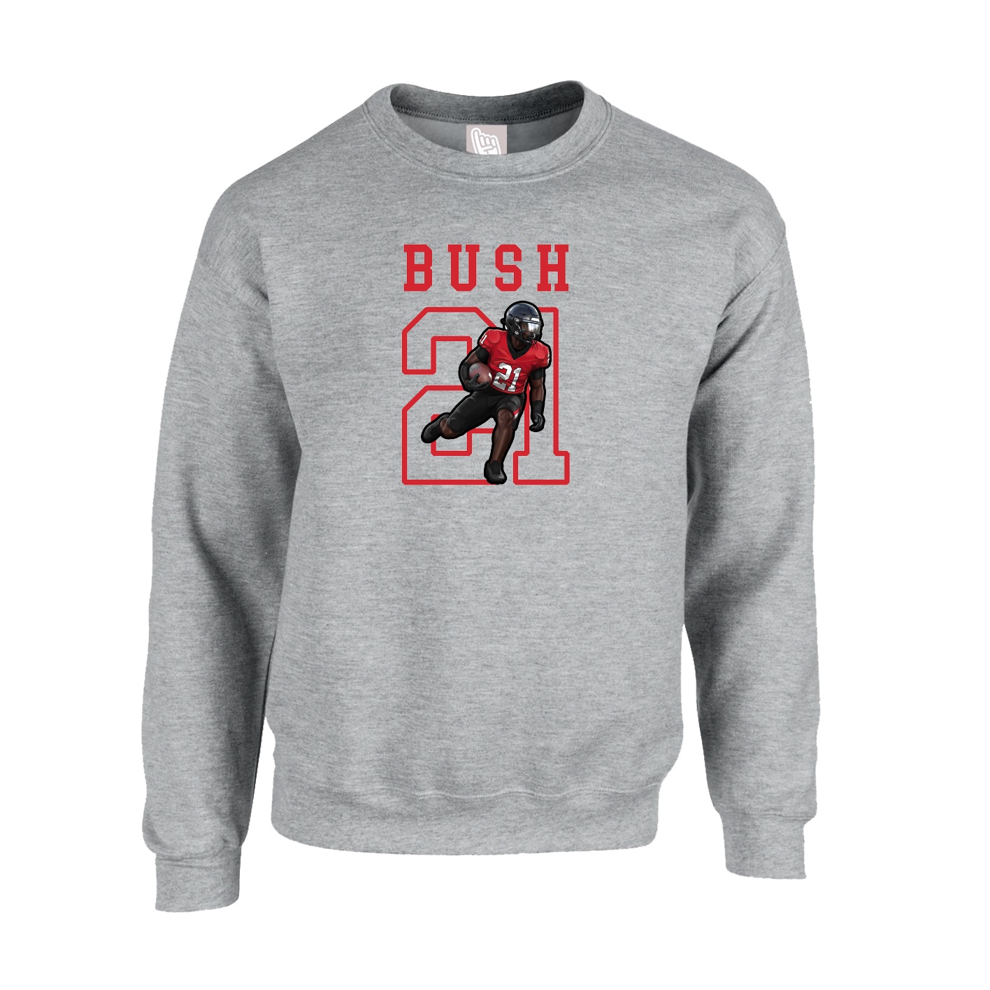 Fleece Crew — Shirsey in Grey