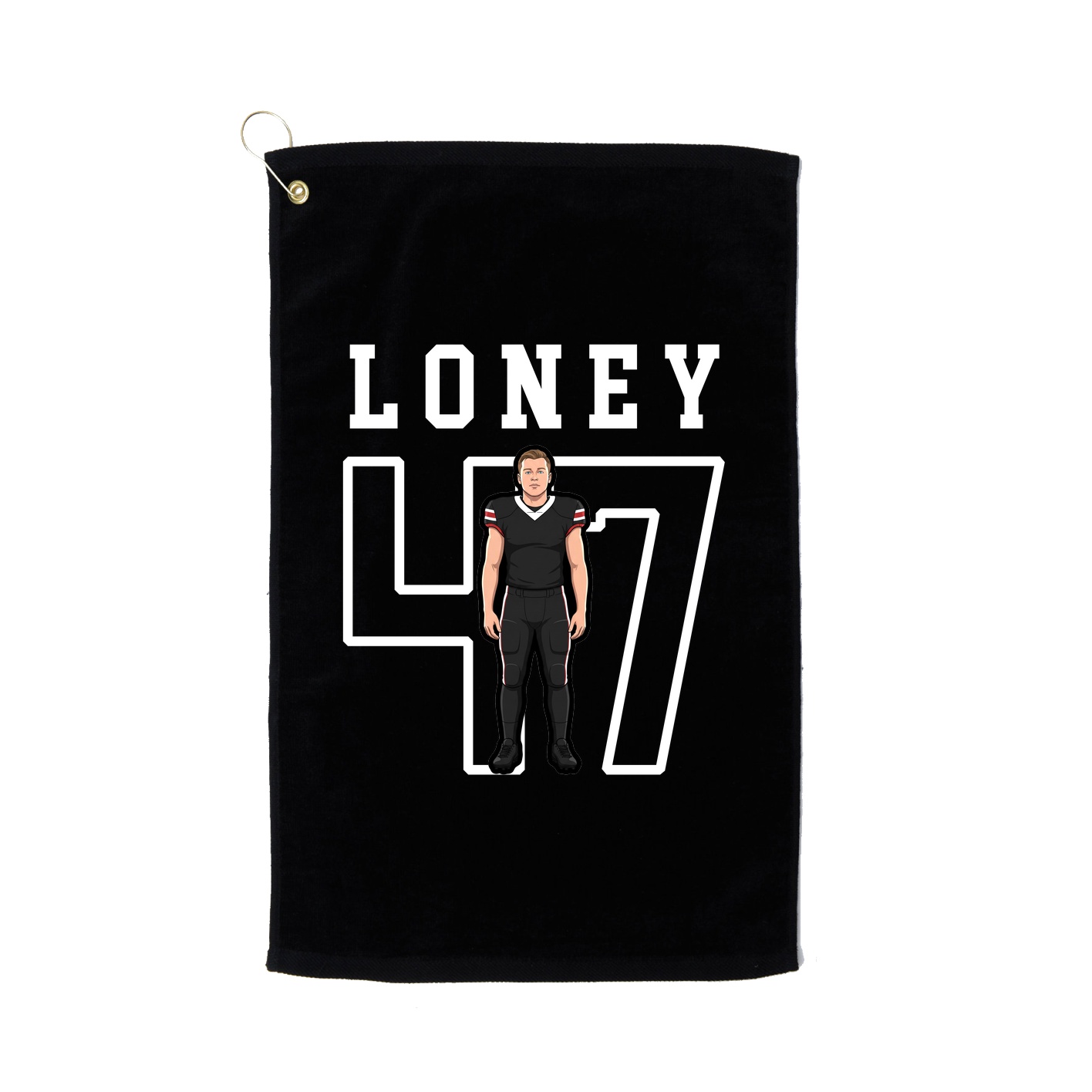 Golf Towel — Shirsey in Black