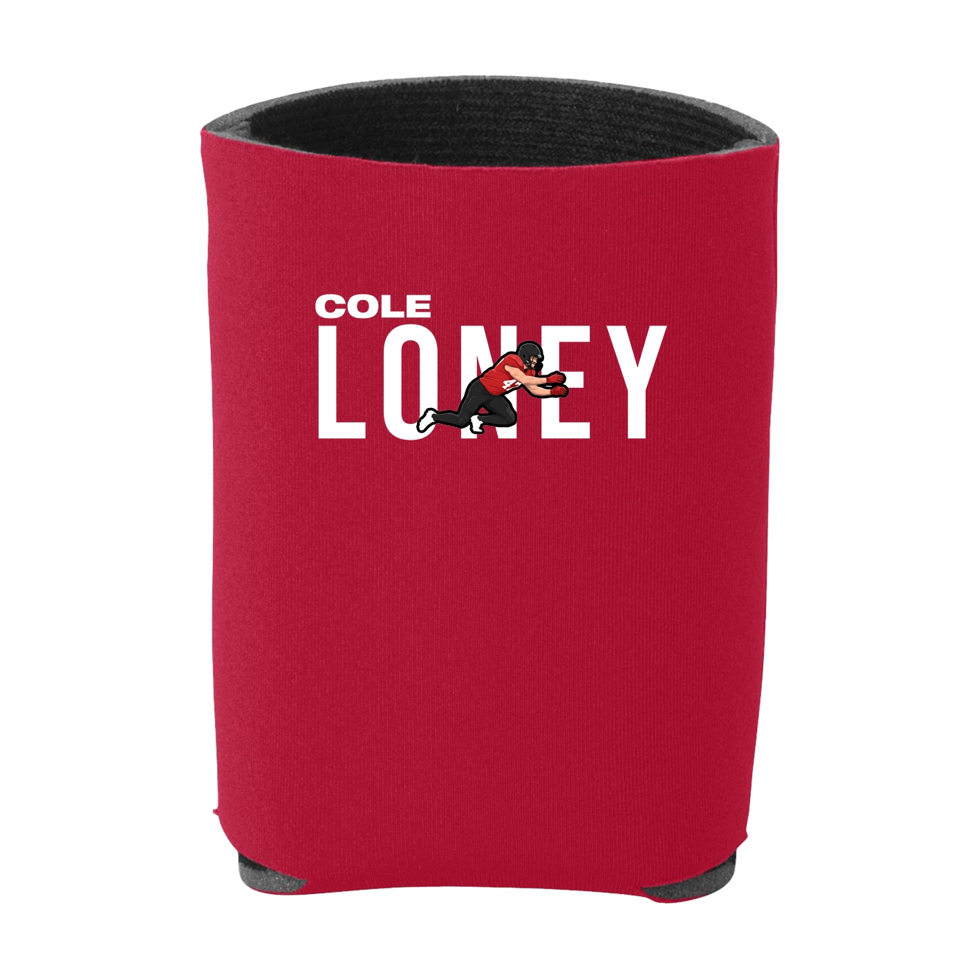 Can Holder — Player Name in Red