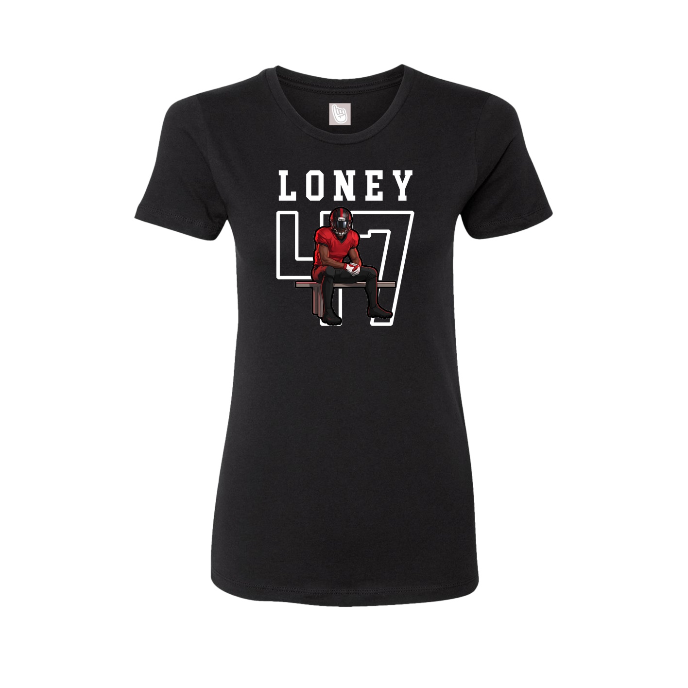 Fitted Women's Tee — Shirsey in Black