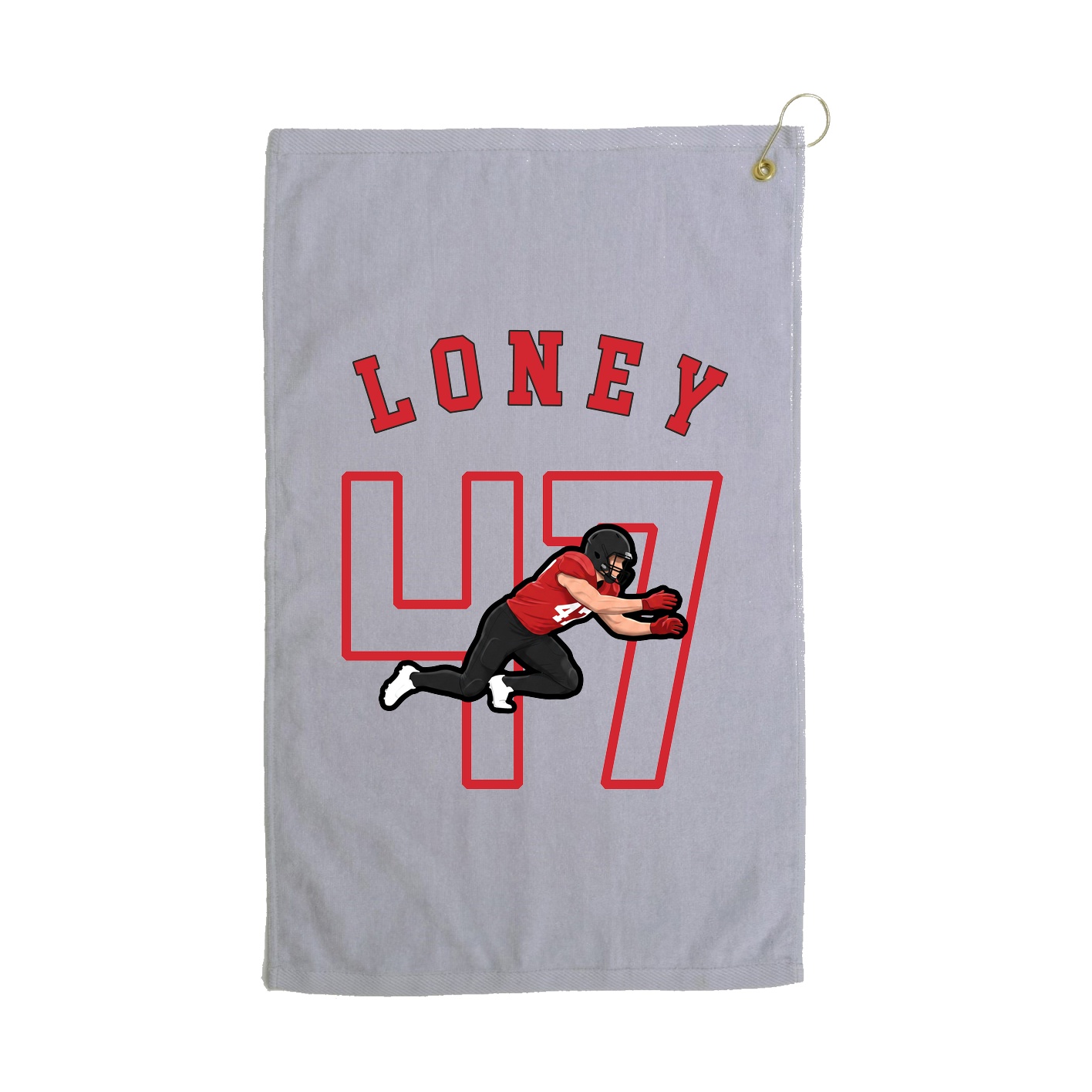 Golf Towel — Shirsey Arch in Grey