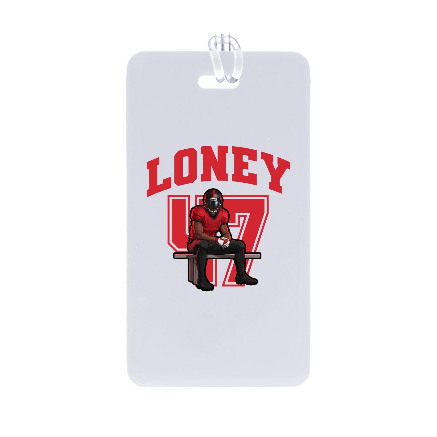 Bag Tag — Number in Classic