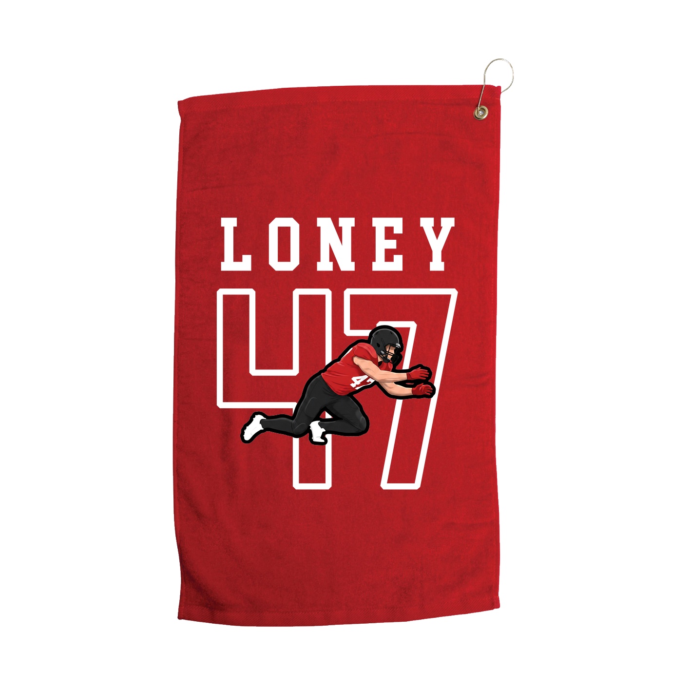 Golf Towel — Shirsey in Red