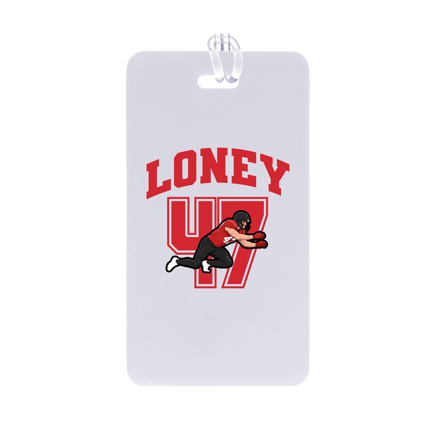 Bag Tag — Number in Classic