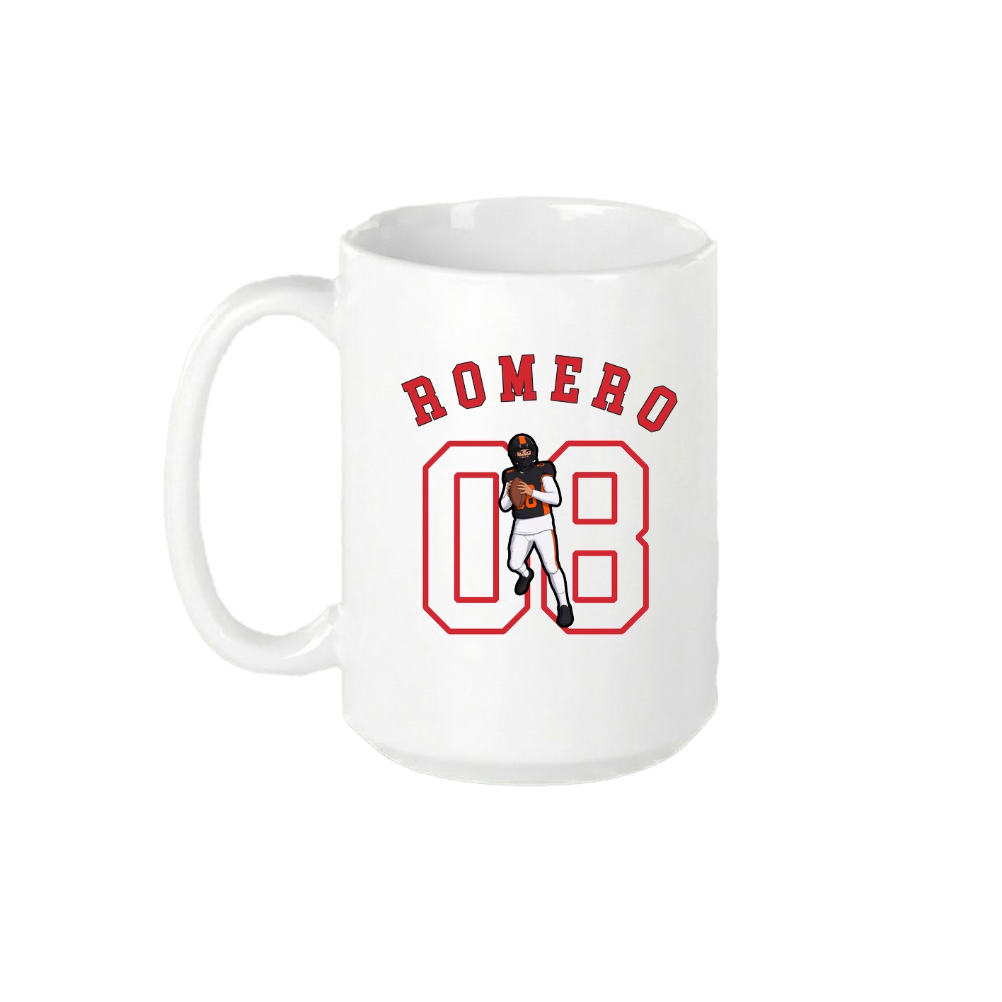 15oz Coffee Mug — Shirsey Arch in White