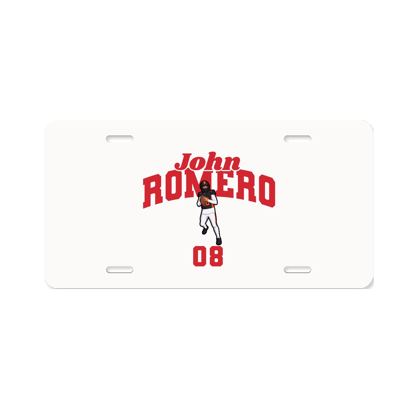 License Plate — Signature Arch in Classic