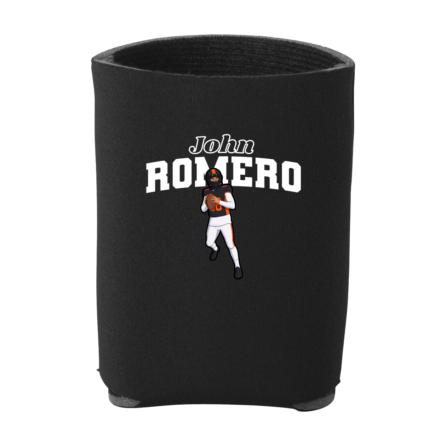Can Holder — Name Arch in Black