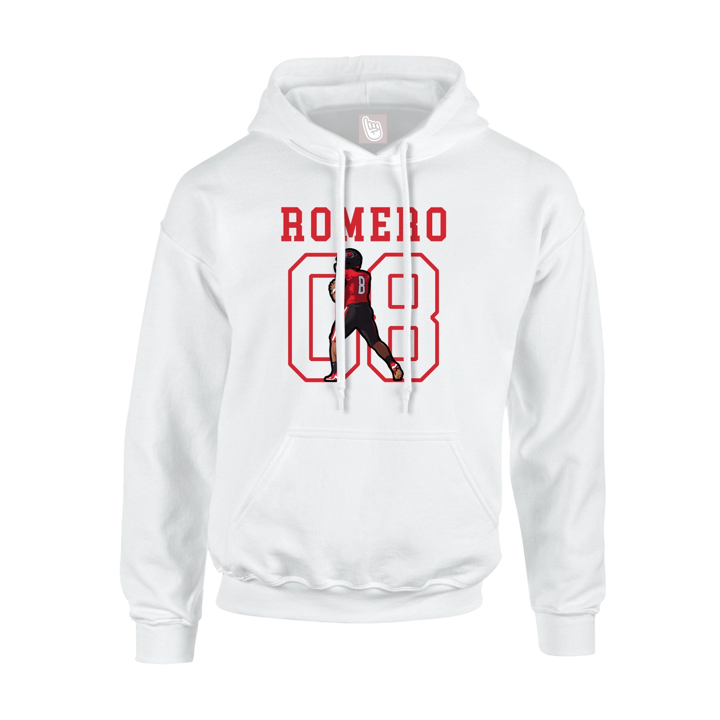 Youth Hoodie — Shirsey in White