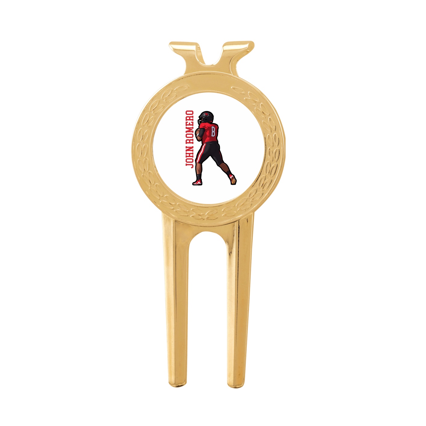 Divot Tool with Ball Marker — Name Vertical in Classic