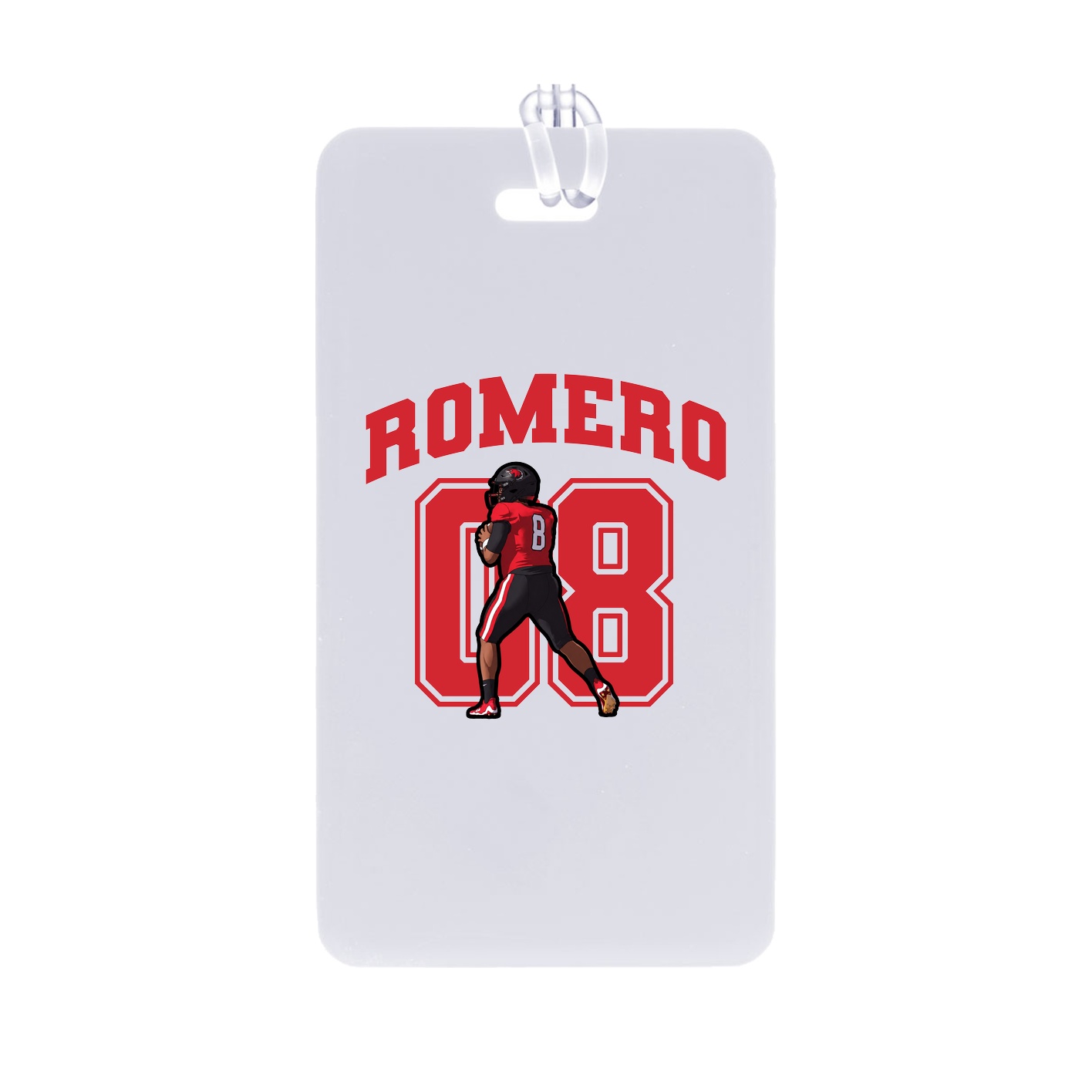 Bag Tag — Number in Classic