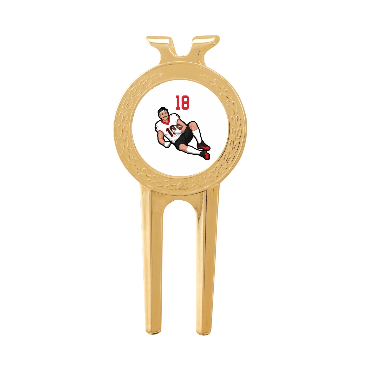 Divot Tool with Ball Marker — Number Top in Classic