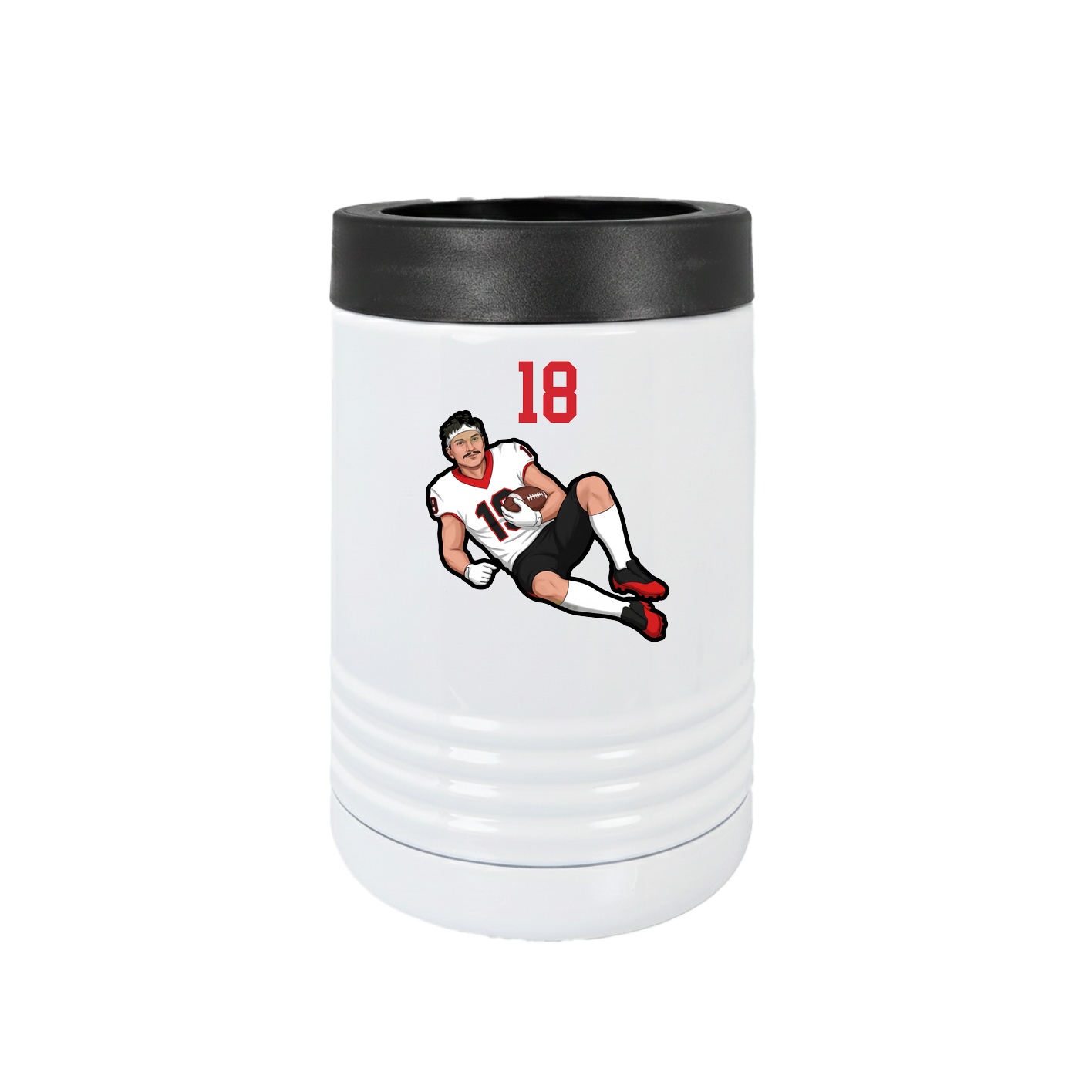 Beverage Holder — Number Top in White