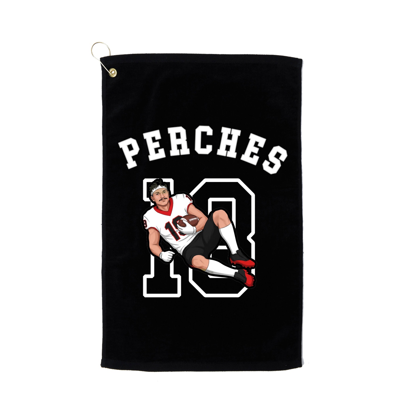 Golf Towel — Shirsey Arch in Black