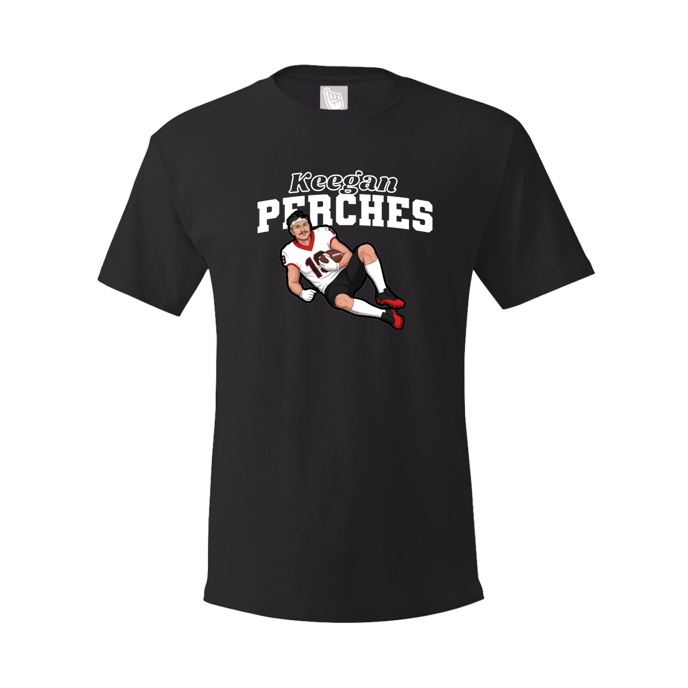 Youth Tee — Name Arch in Black