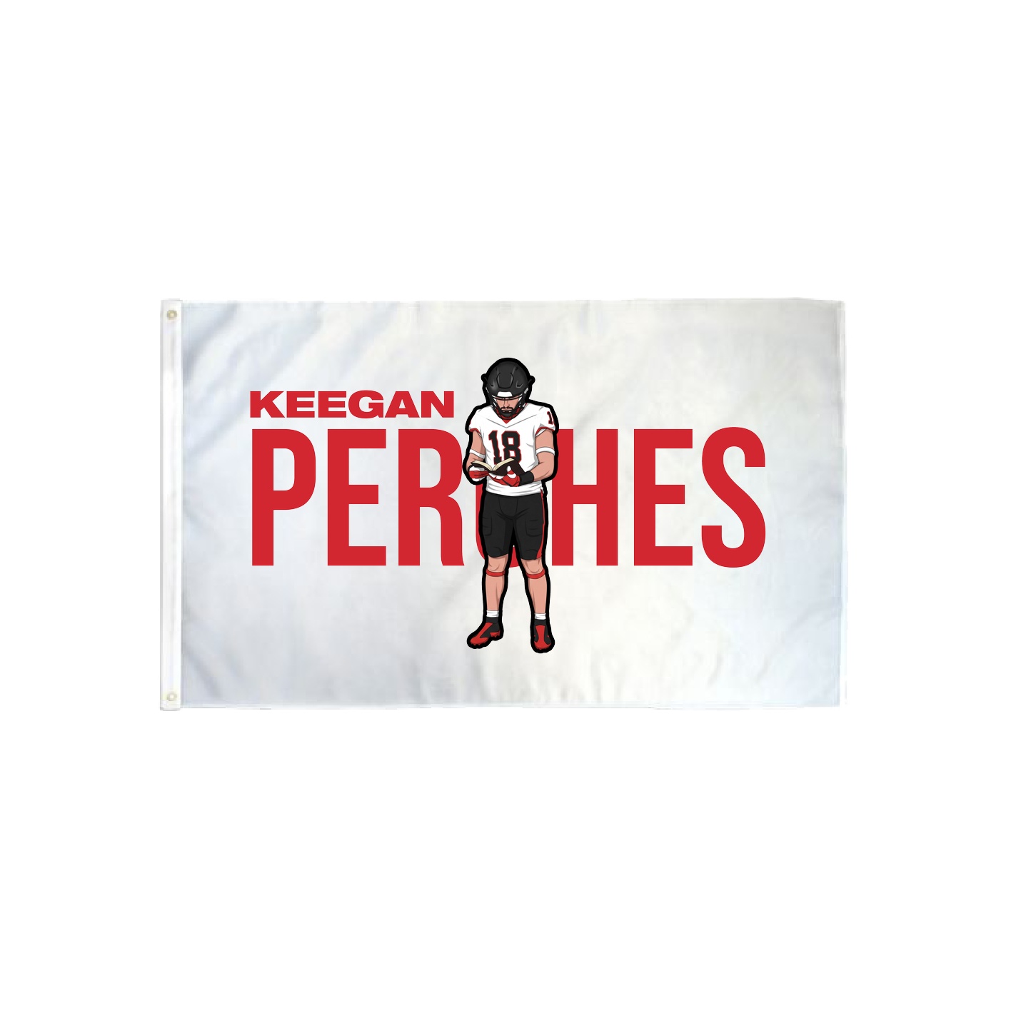 3x5 Flag — Player Name in Classic