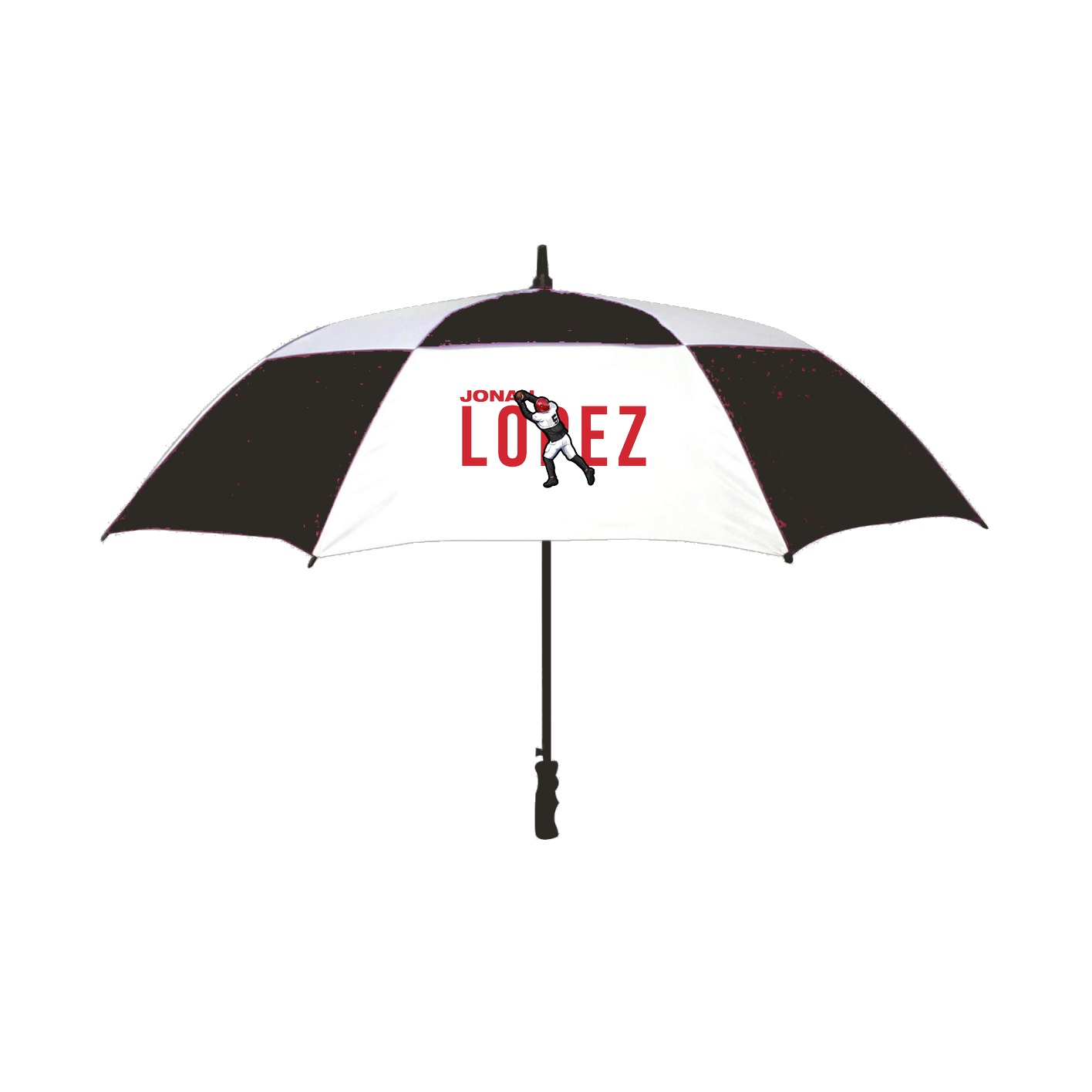 Golf Umbrella — Player Name in Black