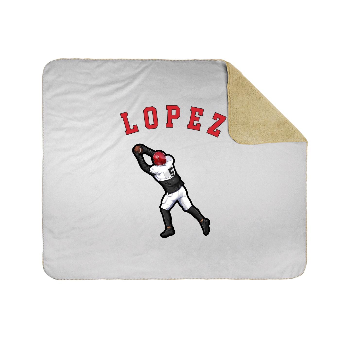 Throw Blanket — Shirsey Arch in White