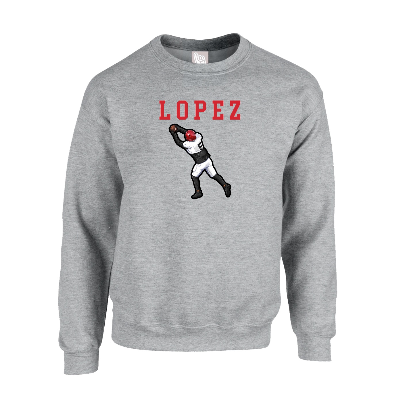 Fleece Crew — Shirsey in Grey