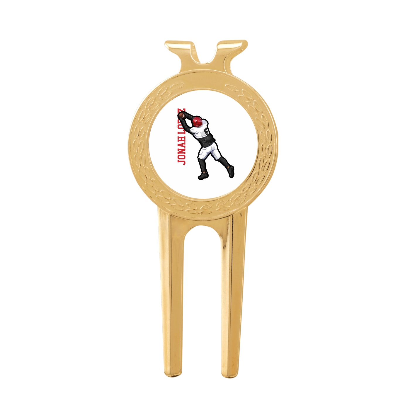 Divot Tool with Ball Marker — Name Vertical in Classic