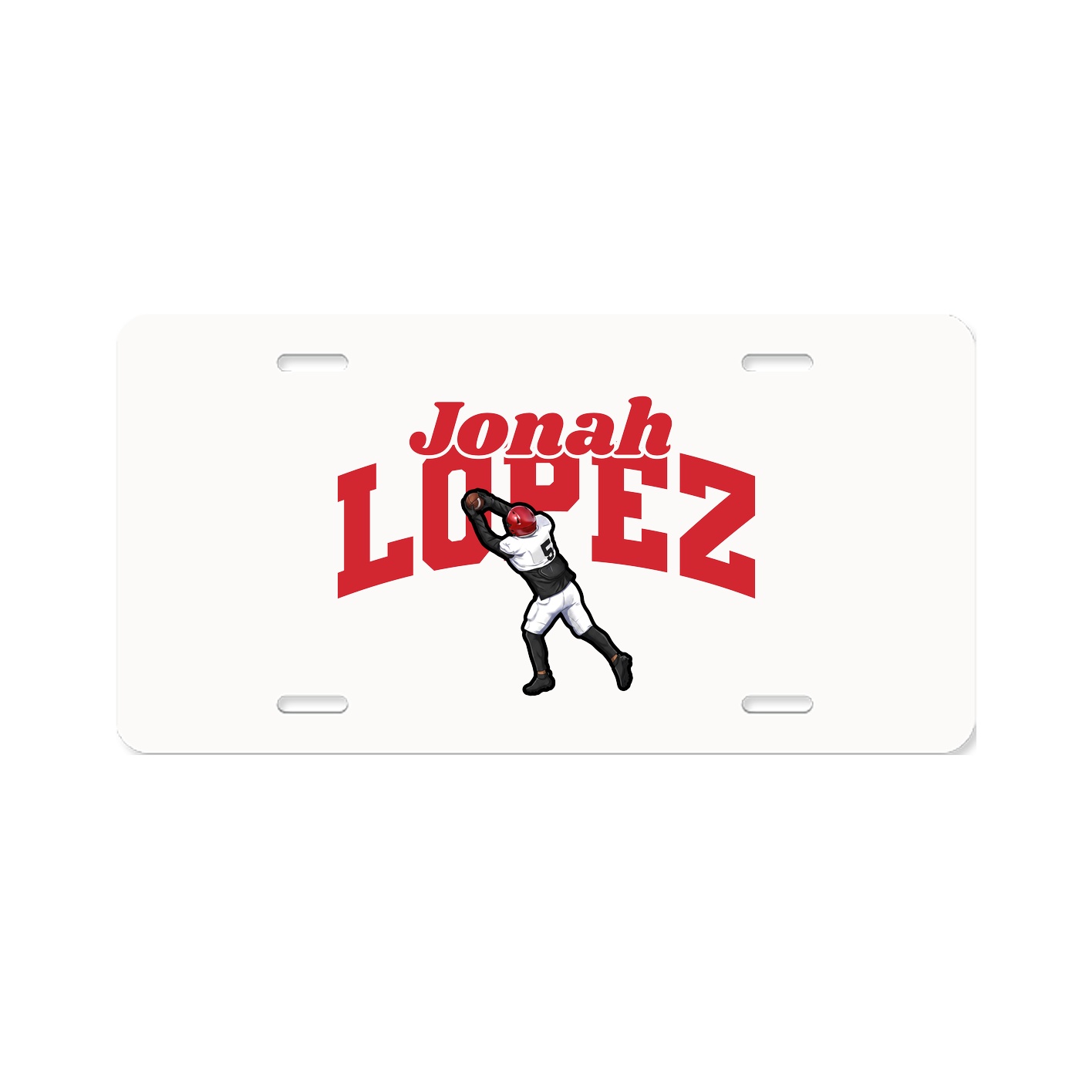 License Plate — Signature Arch in Classic