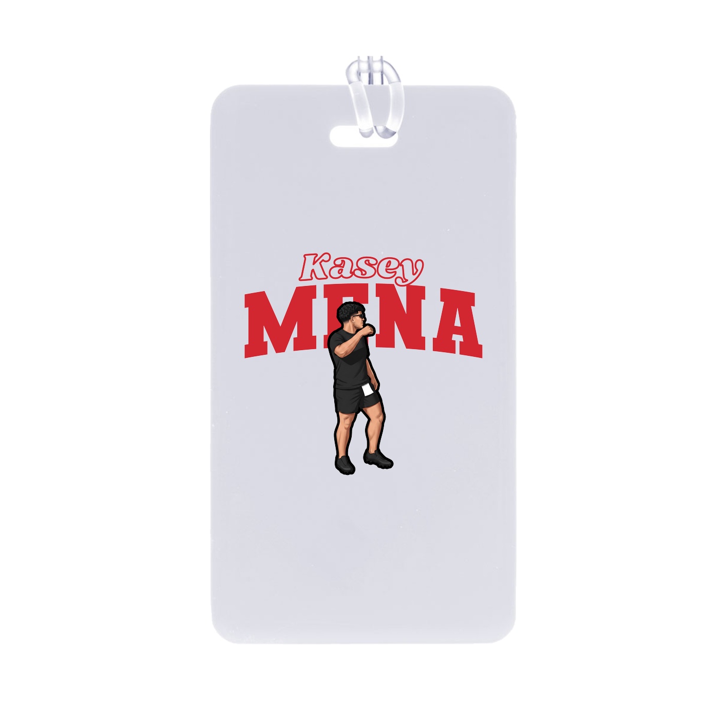 Bag Tag — Name Arch in Classic