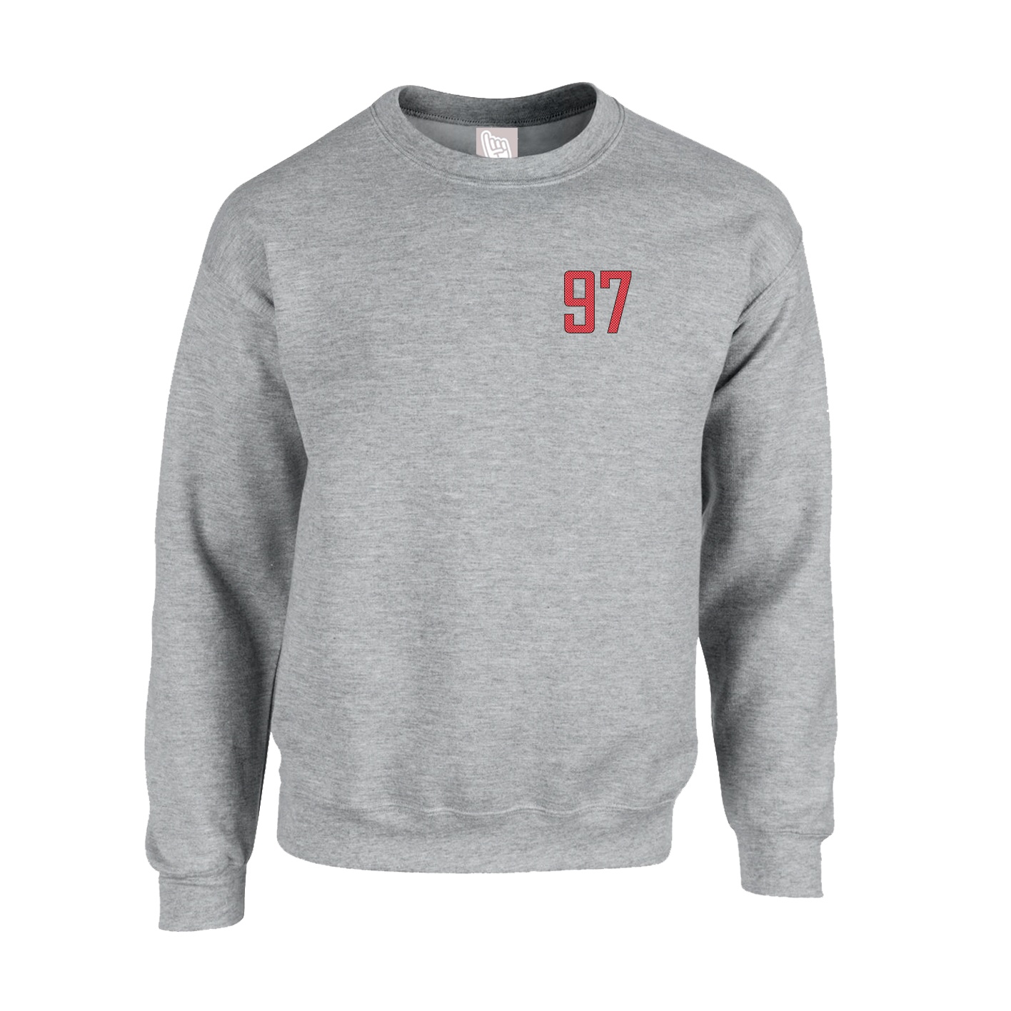 Fleece Crew — Front Shirsy in Grey