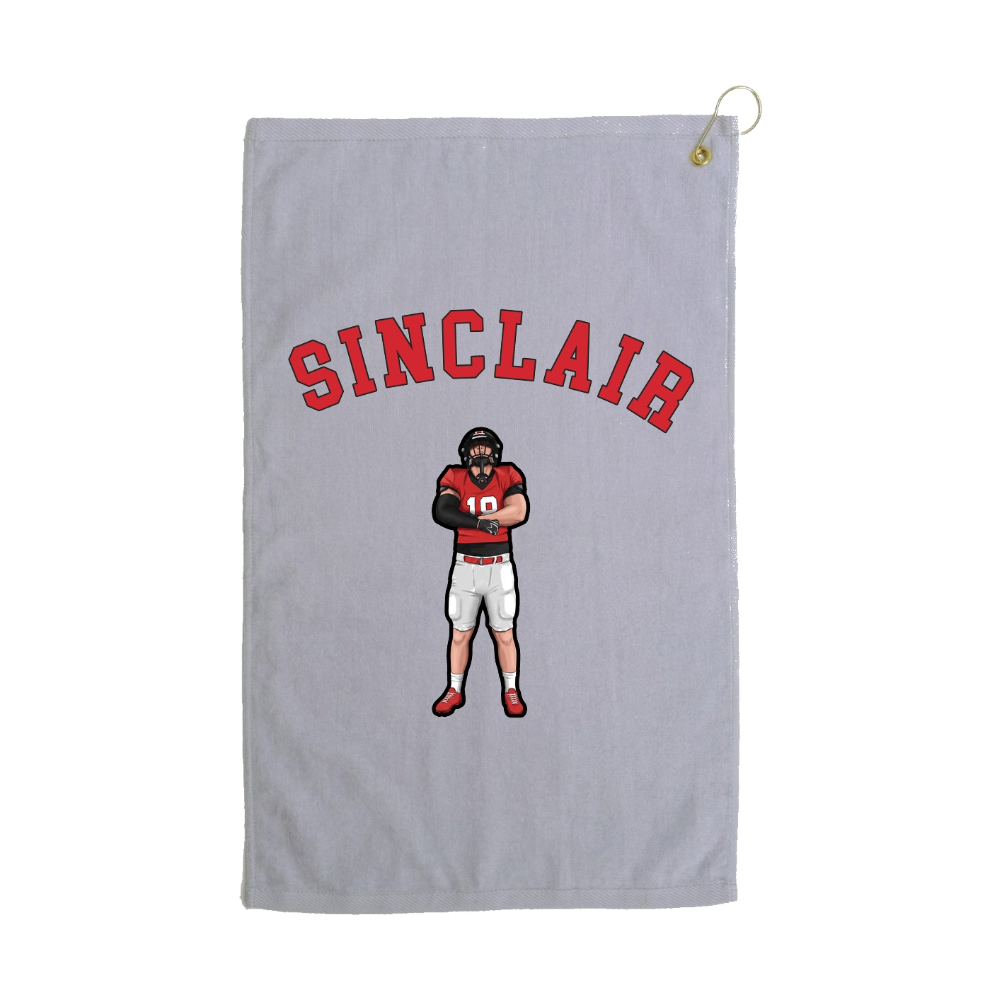 Golf Towel — Shirsey Arch in Grey