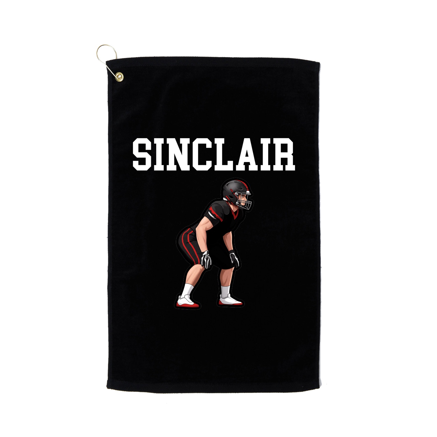 Golf Towel — Shirsey in Black